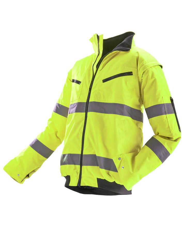 Herren Warnbaupilotenjacke